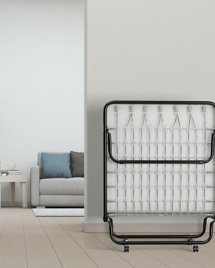 Rollaway Folding Bed with 4 Inch Mattress