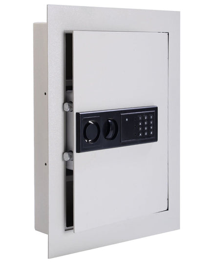 Giantex Electronic Wall Hidden Safe Security Box,.83 CF Built-In Wall Electronic Flat Security Safety Cabinet
