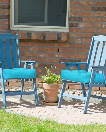 Giantex 2/4/6 Pack Tufted Patio Cushions 4 Inch Thick Outdoor Chair Pads
