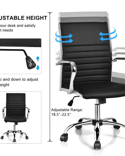 Ergonomic High Back Executive Conference Chair - Giantex