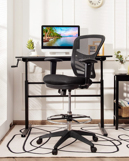 Giantex Mesh Drafting Chair, Standing Desk Chair