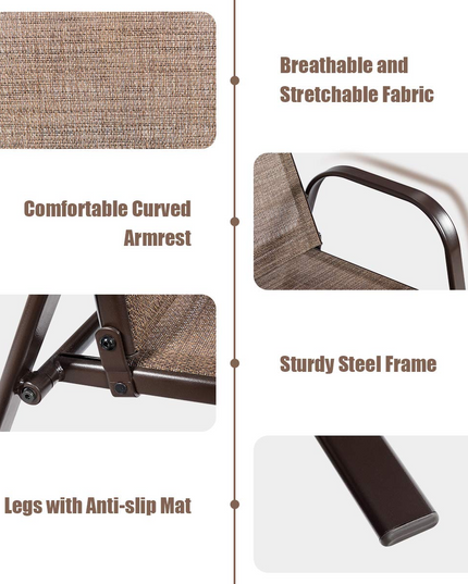 Giantex 4 Piece Patio Chairs