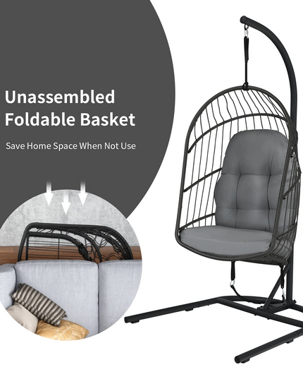 Giantex Hanging Egg Chair with Stand