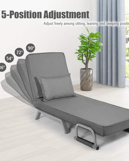 Giantex Convertible Sofa Bed Sleeper Chair