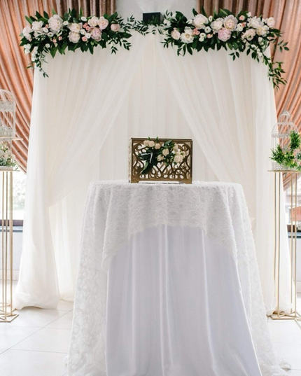 Giantex Metal Garden Arch, Wedding Arbor for Ceremony, Pergola Arbor Garden Trellis for Various Climbing Plant