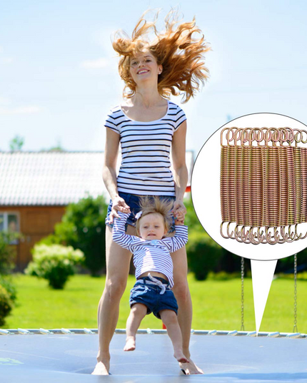 Giantex 7'' Heavy-Duty Galvanized Trampoline Springs