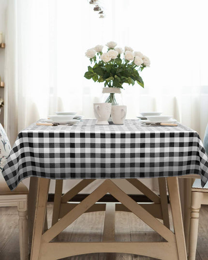 Giantex Decorative Buffalo Plaid Table Cover for Kitchen Dining Wedding Party