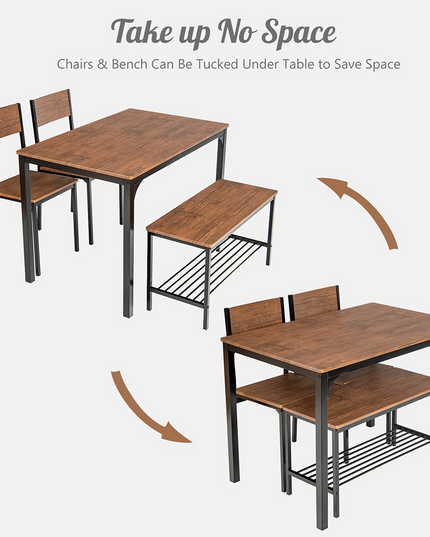 Dining Table Set for 4 - Giantex