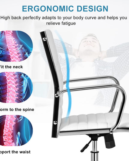 Ergonomic High Back Executive Conference Chair - Giantex
