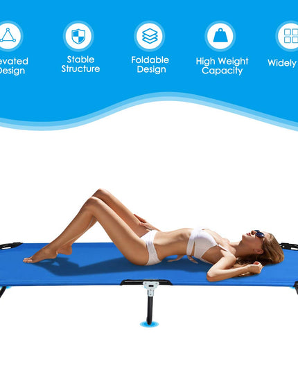 Giantex  Light Weight Camping Bed for Camp Office Sleepover