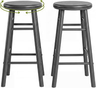 Grey / 24 Inches (2 Pack)
