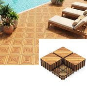 Golden Teak - Diagonal / 24 Pcs