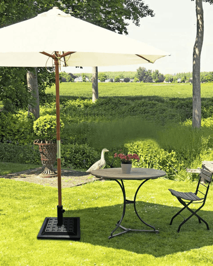 Giantex 30lbs Patio Market Umbrella Base, Classic Square, 17.5"X 17.5" - Giantexus