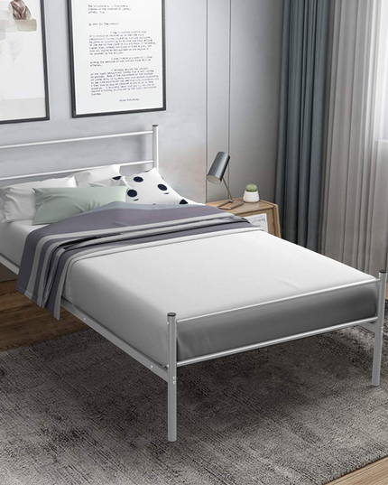 Giantex Platform Bed with Headboard and Footboard