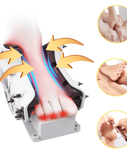 Giantex Nerve Pain Therapy Spa Gift Deep Kneading Rolling Massage for Leg Calf Ankle, Burgundy/Red/Black/Gray - Giantexus