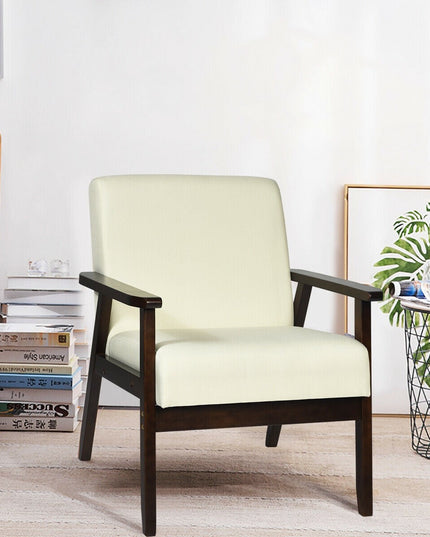 Mid-Century Modern Accent Chair for Living Room - Giantexus
