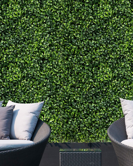 Giantex 12PCS 20x20inch Artificial Boxwood Panels Garden Privacy Fence Screen