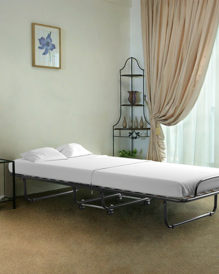 Rollaway Folding Bed with 4 Inch Mattress