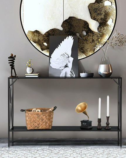 2-Tier 47.5 Inch Hallway Table for Entryway - Giantexus