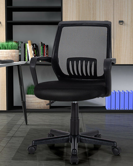 Mesh Office Chair, Mid Back Computer Desk Chair, Ergonomic Executive Chair