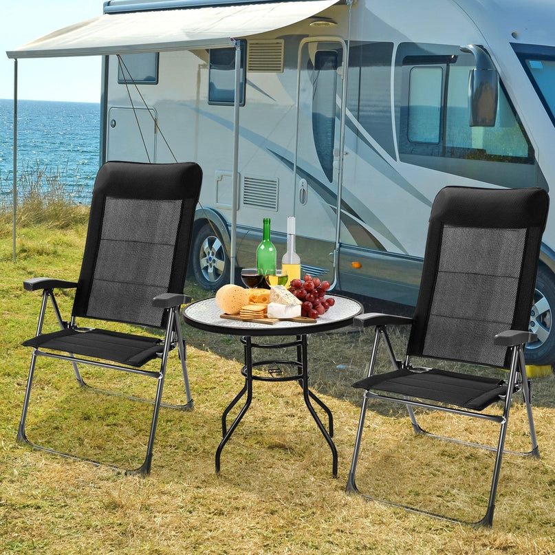 Giantex Patio Dining Chairs, Folding Patio Chairs