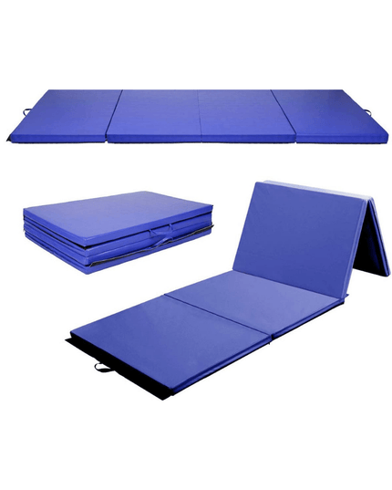 4'x10'x2'' Gymnastics Mat, Anti-Tear Folding Gymnastics Exercise Mats - Giantexus