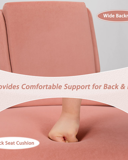 Giantex Comfy Single Sofa Chair w/Rubber Wood Legs