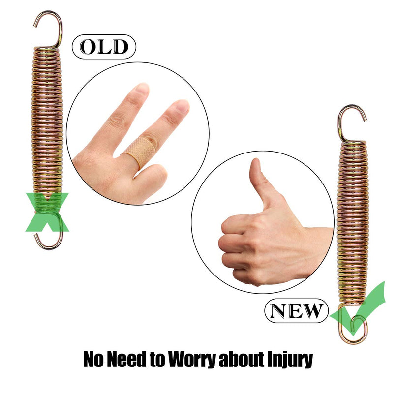Giantex 7'' Heavy-Duty Galvanized Trampoline Springs