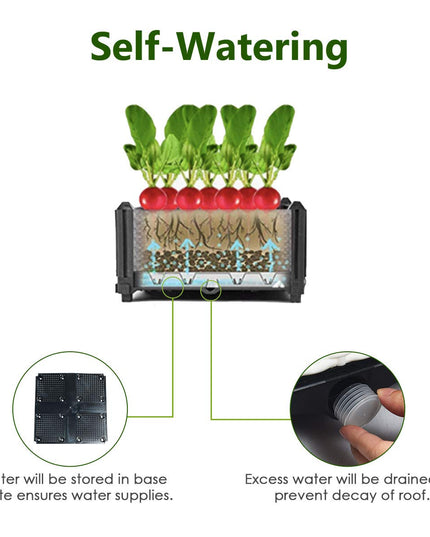 Set of 4 Raised Garden Bed Kits