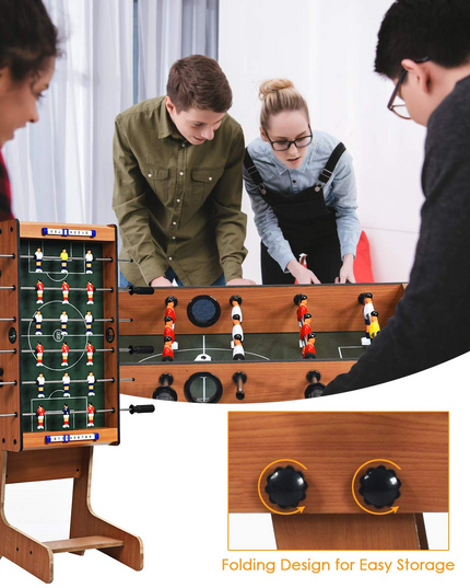Giantex 27in Football Table w/ 2 Mini Footballs