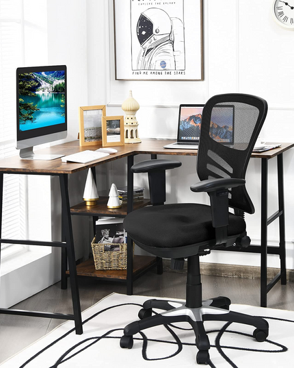 Giantex Seat Tilt Adjustment Office Chair for Working Studying Gaming