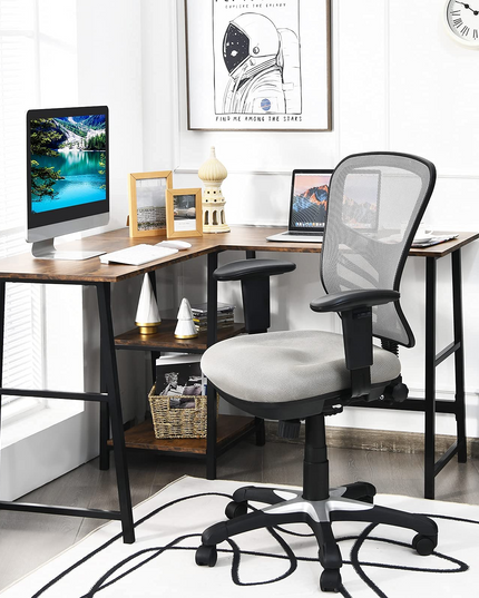 Giantex Seat Tilt Adjustment Office Chair for Working Studying Gaming