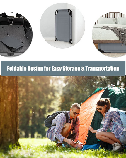 Giantex  Light Weight Camping Bed for Camp Office Sleepover
