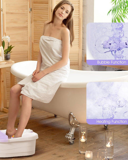 Giantex Foot Spa Bath Massager, Heated Foot Baths Machine - Giantexus