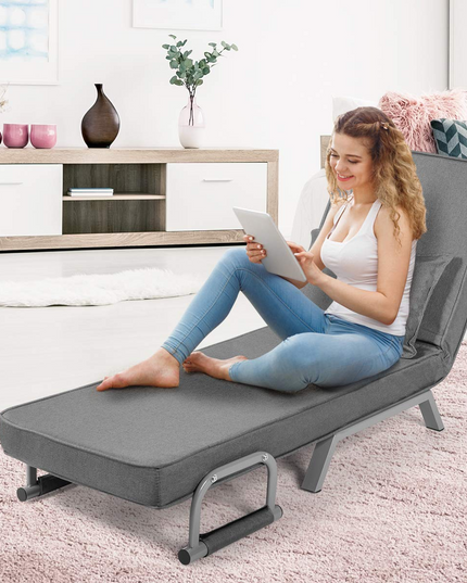 Giantex Convertible Sofa Bed Sleeper Chair