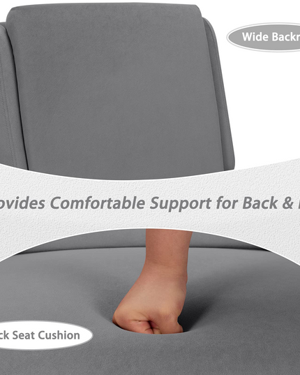 Giantex Comfy Single Sofa Chair w/Rubber Wood Legs