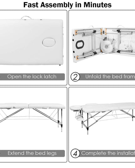 Giantex 84" Massage Table Professional Portable Massage Bed