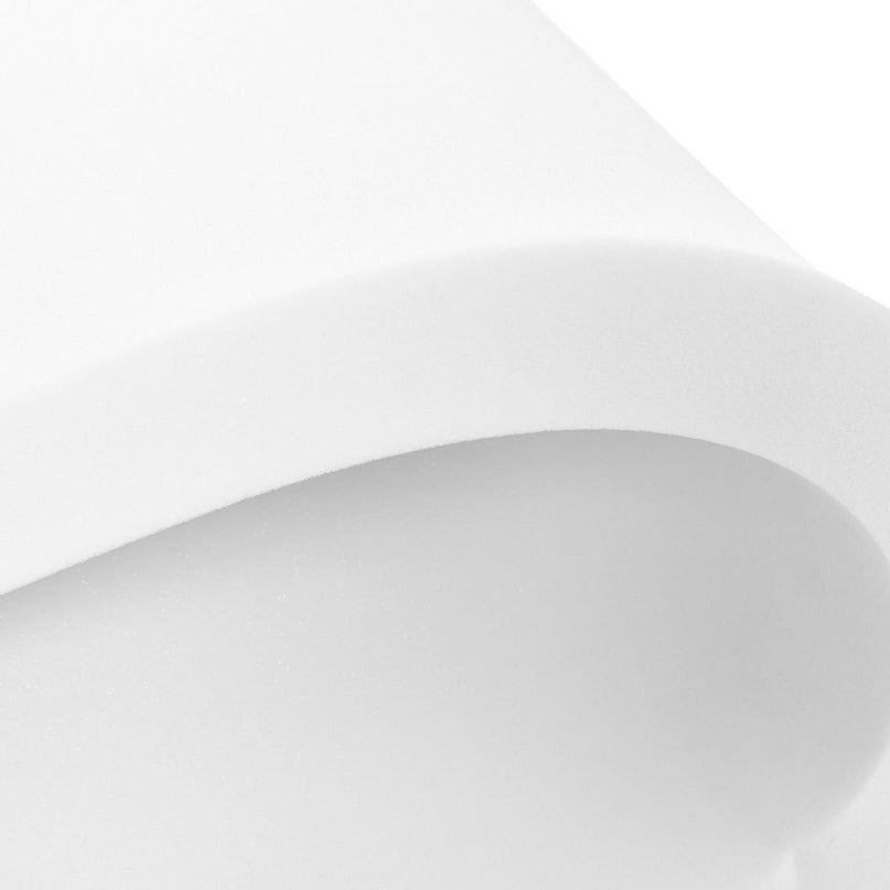 Giantex King Size White 45D Memory Sponge Memory Foam Mattress Pad Bed Topper