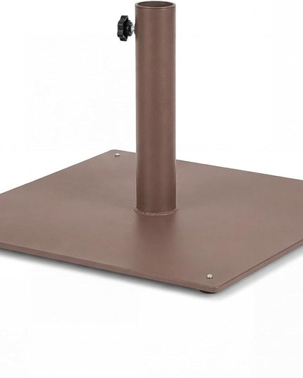 Pied de parasol Giantex 35lbs, convient aux mâts de parasol de 4,1 à 4,8 cm (50,8 x 50,8 cm)