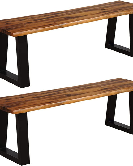 Giantex Wooden Dining Bench Seating