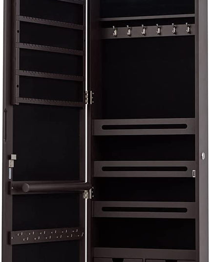 Large Capacity Jewelry Organizer Storage Jewelry Box with Drawers