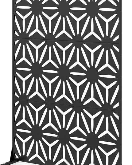 Giantex Metal Privacy Screen 72" H x 48" W for Garden