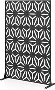 1 / Black Starburst Pattern