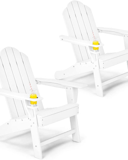 Giantex Adirondack Chair, White