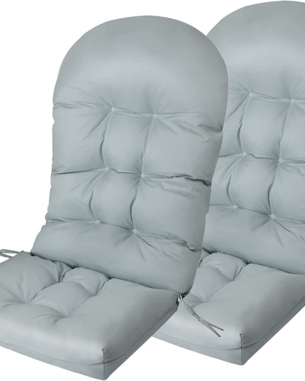 Giantex Patio Adirondack Chair Cushion - 49"x 23"High Back Rocking Chair Cushion w/Fixing Straps, Durable & Fade Resistant