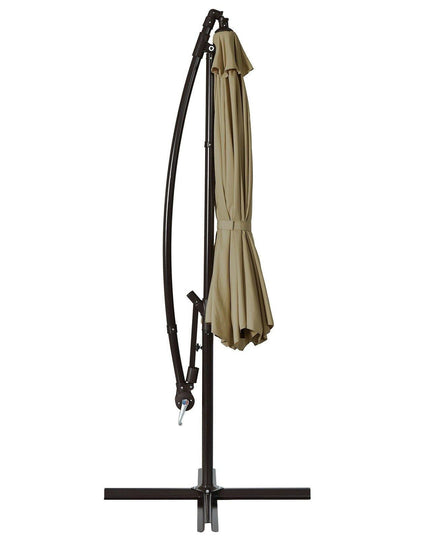 10ft Offset Patio Umbrella Cantilever Umbrella - Giantexus