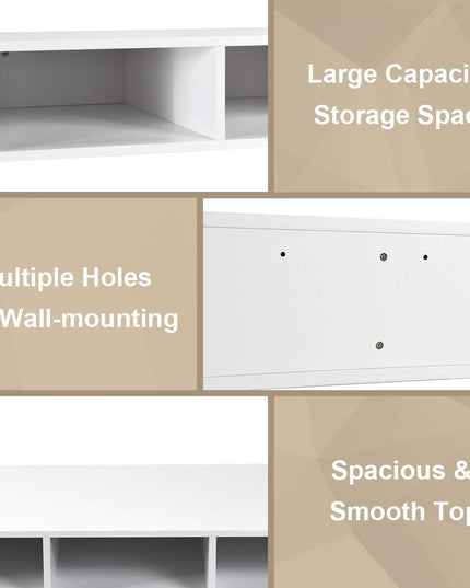 Giantex Wall Mounted Desk Floating Computer Desk
