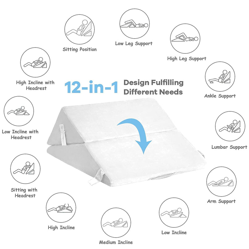 Bed Wedge Pillow - Giantex
