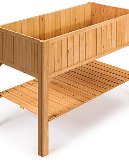 Raised Garden Planter Bed Box, 47" L x 22.5" W x 35.5" H