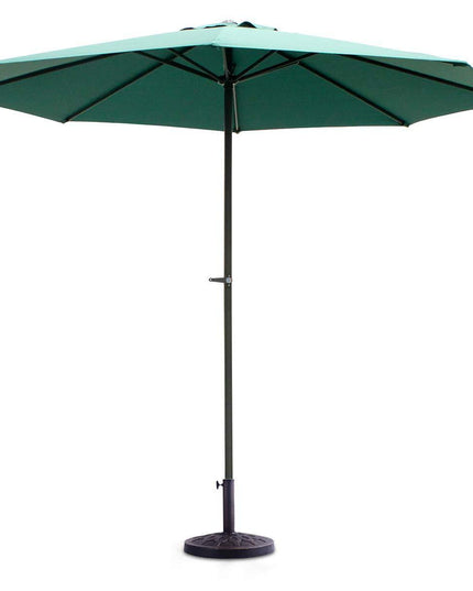 Giantex 17.5" 30lbs Patio Market Umbrella Base, Classic Round - Giantexus